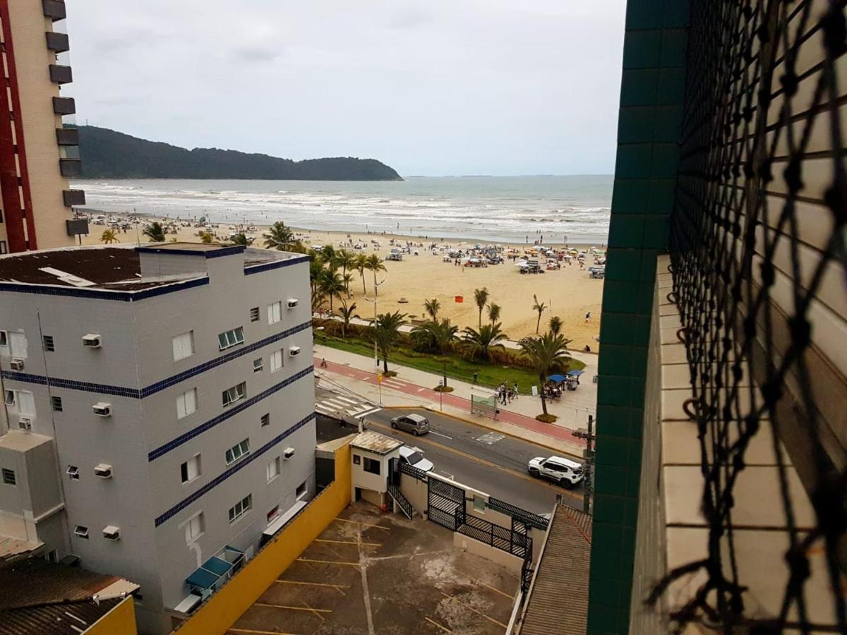 Kitnet Guilhermina Frente Feirinha E Mar Praia Grande  Eksteriør bilde